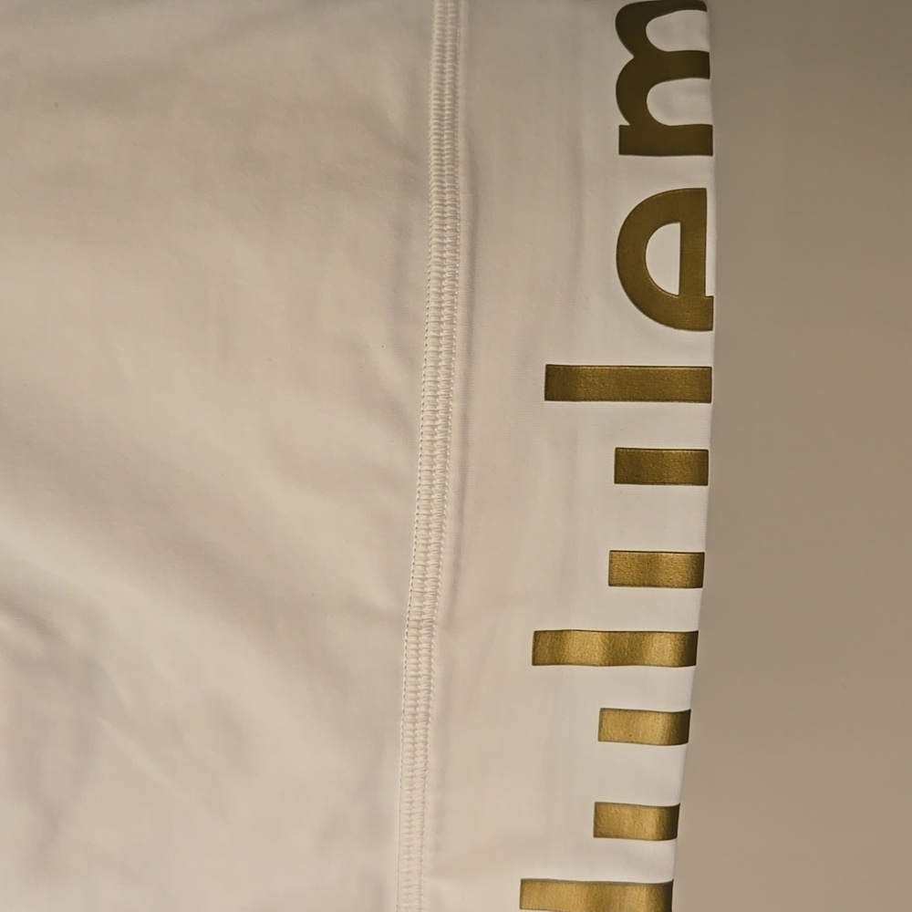 Lululemon Energy Bra High Neck Long Line Zip Special Edition - White - Picture 9 of 11